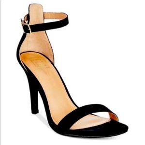Material Girl Blaire Black Suede Heel